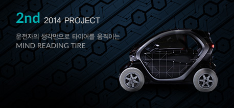 2nd 2014 Project 운전자의 생각만으로 타이어를 움직이는 Mind Reading Tire